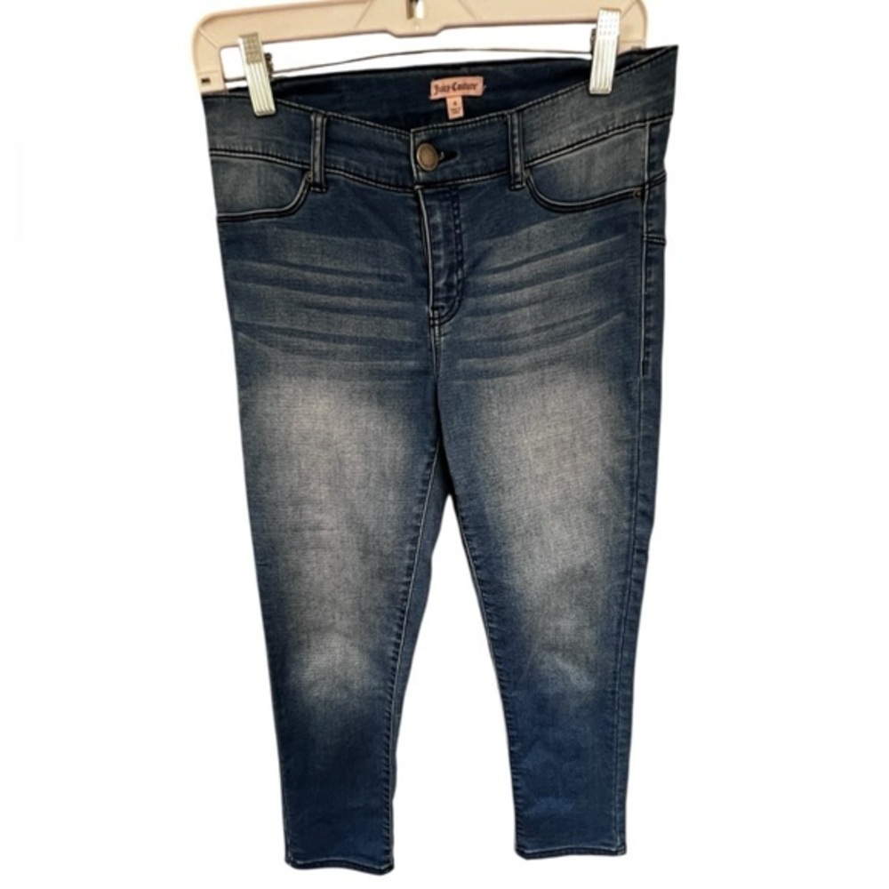 Juicy Couture Medium Wash Blue Ankle Jeans